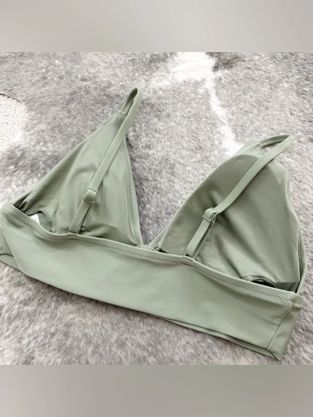 Aerie Triangle Bikini Swimsuit Top XL